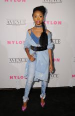 SKAI JACKSON at Nylon Young Hollywood May Issue Party in Los Angeles 05/02/2017
