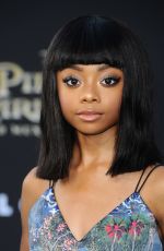 SKAI JACKSON at Pirates of the Caribbean: Dead Men Tell no Tales Premiere in Hollywood 05/18/2017