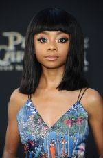 SKAI JACKSON at Pirates of the Caribbean: Dead Men Tell no Tales Premiere in Hollywood 05/18/2017