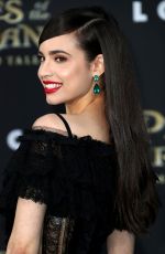 SOFIA CARSON at Pirates of the Caribbean: Dead Men Tell no Tales Premiere in Hollywood 05/18/2017