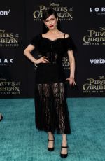 SOFIA CARSON at Pirates of the Caribbean: Dead Men Tell no Tales Premiere in Hollywood 05/18/2017