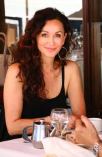 SOFIA MILOS Out for Lunch in Beverly Hills 05/19/2017