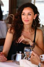 SOFIA MILOS Out for Lunch in Beverly Hills 05/19/2017