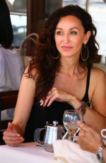 SOFIA MILOS Out for Lunch in Beverly Hills 05/19/2017