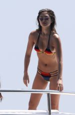 SOFIA RICHIE, CHANTEL JEFFRIES and JOCELYN CHEW in Bikinis at a Yacht in Monaco 05/28/2017