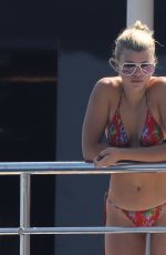 SOFIA RICHIE, CHANTEL JEFFRIES and JOCELYN CHEW in Bikinis at a Yacht in Monaco 05/28/2017
