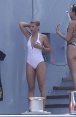 SOFIA RICHIE in Swimsuit at a Yacht in Monaco 05/27/2017