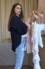 SOFIA VERGARA Shopping at Martha Medeiros in West Hollywood 05/17/2017