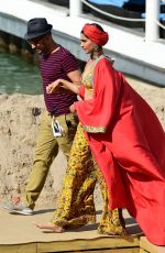 SONAM KAPOOR on the Set of a Photoshoot at a Beach in Cannes 05/22/2017