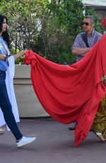 SONAM KAPOOR on the Set of a Photoshoot at a Beach in Cannes 05/22/2017