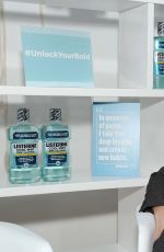 SOPHIA BUSH at Listerine #unlockyourbold Launch Party in New York 05/09/2017