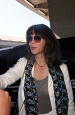 SOPHIE MARCEAU at Nice Airport 05/24/2017