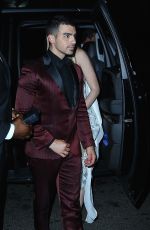 SOPHIE TURNER and Joe Jonas at MET Gala After Party in New York 05/01/2017