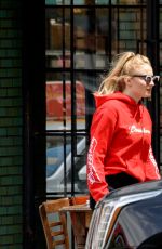 SOPHIE TURNER and Joe Jonas Leaves a Restaurant in New York 05/08/2017
