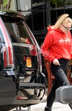 SOPHIE TURNER and Joe Jonas Leaves a Restaurant in New York 05/08/2017