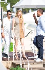 SOPHIE TURNER and Joe Jonas Out for Lunch in Cannes 05/23/2017