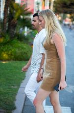 SOPHIE TURNER and Joe Jonas Out for Lunch in Cannes 05/23/2017