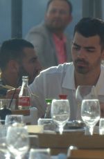 SOPHIE TURNER and Joe Jonas Out for Lunch in Cannes 05/23/2017