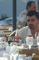 SOPHIE TURNER and Joe Jonas Out for Lunch in Cannes 05/23/2017