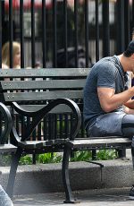SOPHIE TURNER and Joe Jonas Out for Lunch in New York 04/30/2017