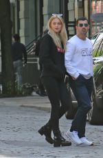 SOPHIE TURNER and Joe Jonas Out for Lunch in New York 05/09/2017