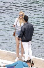 SOPHIE TURNER and Joe Jonas Out in Cannes 05/22/2017