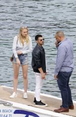SOPHIE TURNER and Joe Jonas Out in Cannes 05/22/2017