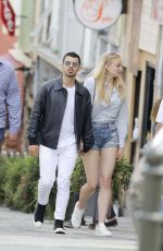 SOPHIE TURNER and Joe Jonas Out in Cannes 05/22/2017