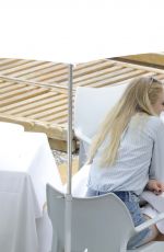 SOPHIE TURNER and Joe Jonas Out in Cannes 05/22/2017