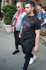 SOPHIE TURNER and Joe Jonas Out in New York 05/02/2017