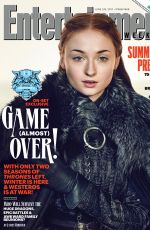 SOPHIE TURNER and MAISIE WILLIAMS in Entertainment Weekly Magazine June 2017