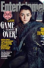 SOPHIE TURNER and MAISIE WILLIAMS in Entertainment Weekly Magazine June 2017