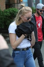 SOPHIE TURNER Leaves Her Hotel in New York 05/04/2017