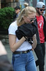SOPHIE TURNER Leaves Her Hotel in New York 05/04/2017