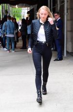 SOPHIE TURNER Out and About in New York 04/30/2017