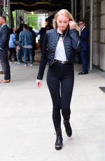 SOPHIE TURNER Out and About in New York 04/30/2017