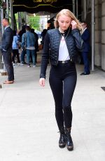 SOPHIE TURNER Out and About in New York 04/30/2017