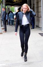 SOPHIE TURNER Out and About in New York 04/30/2017