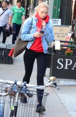 SOPHIE TURNER Out and About in New York 05/02/2017