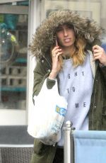 STACEY SOLOMON Leaves Hair Salon in Essex 05/12/2017