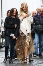 SUKI WATERHOUSE on the Set for Ferragamo in Florence 05/09/2017