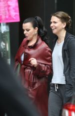 SUTTON FOSTER on the Set of Younger in New York 05/05/2017