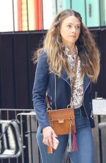 SUTTON FOSTER on the Set of Younger in New York 05/26/2017