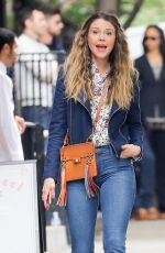 SUTTON FOSTER on the Set of Younger in New York 05/26/2017