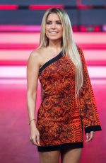 SYLVIE MEIS on the Set of Let