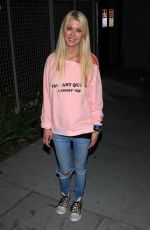 TARA REID Out for Dinner in Hollywood 05/13/2017