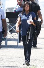 TARAJI P. HENSON on the Set of Proud Mary in Boston 05/18/2017