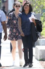 TARAJI P. HENSON on the Set of Proud Mary in Boston 05/18/2017