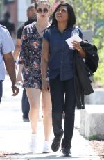 TARAJI P. HENSON on the Set of Proud Mary in Boston 05/18/2017