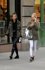 TAYLOR HILL and DAPHNE GROENEVELD Leaves a Gym in New York 05/08/2017